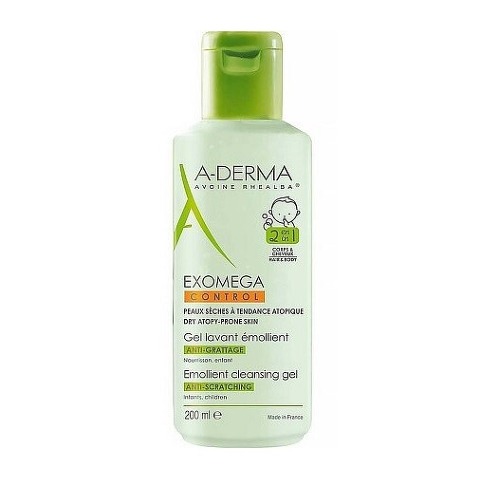 A-DERMA Exomega CONTROL Zvláč.myc.gel 2v1 200ml
