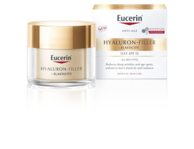 Eucerin HYAL-FILLER+ELAST den.kr.SPF15 50ml