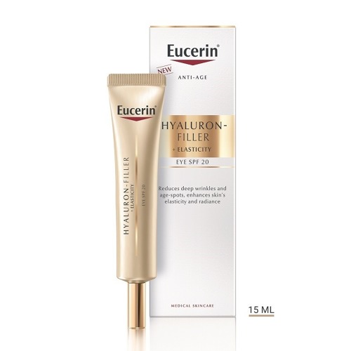 Eucerin HYAL-FILLER+ELAST oční krém SPF20 15ml