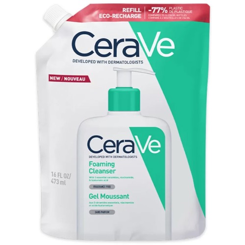 CeraVe Čisticí pěnící gel náplň 473ml