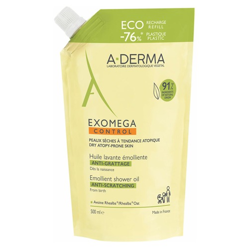 A-DERMA Exomega CONTROL Sprch.olej 500ml ECO náplň