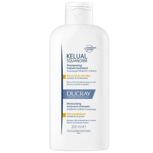 DUCRAY Kelual Squanorm Šampon hyd.suché lupy 200ml