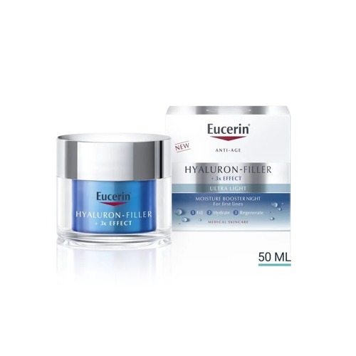 Eucerin HYAL-FILLER+3xEFF noční gel 50ml