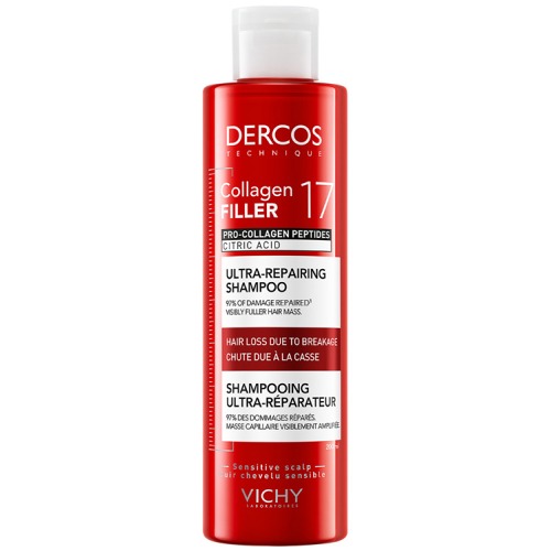 VICHY DERCOS Collagen filler 17 regen.šampon 200ml