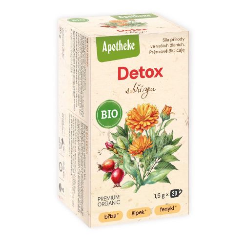 Apotheke BIO čaj Detox s břízou 20x1,5g