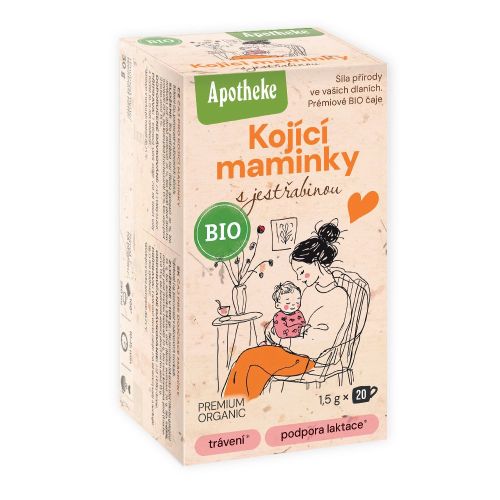 Apotheke BIO Kojící maminky s jestřabinou čaj 20x1,5g