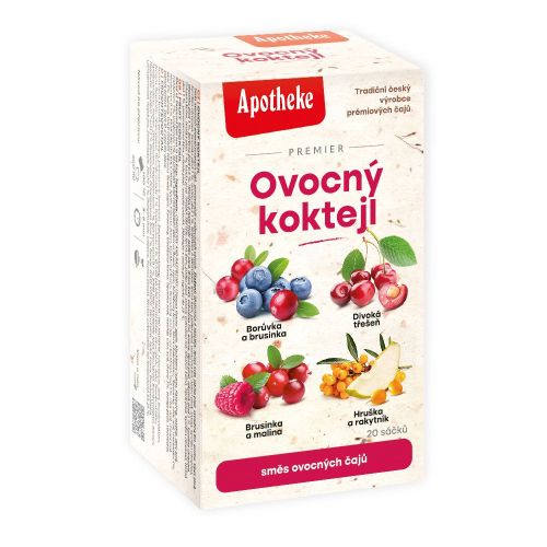 Apotheke PREM Ovocný koktejl 4v1 20n.s.