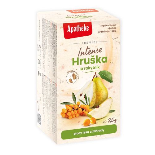 Apotheke PREM Hruška a rakytník INTENSE 20x2,5g