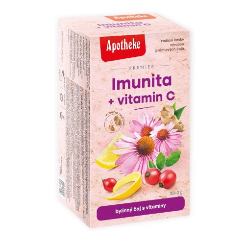 Apotheke PREM Imunita + vitamín C 20x2g