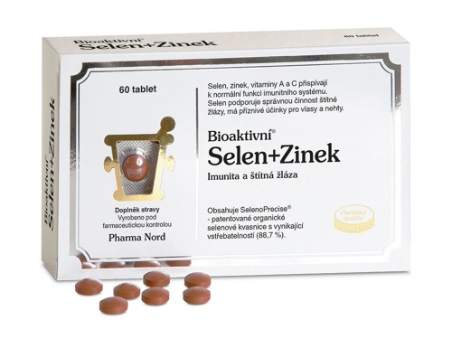 Pharma Nord Bioaktivní Selen+Zinek tbl.60