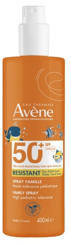 AKCE 1+1 AVENE Sprej pro celou rodinu SPF50+ 400ml