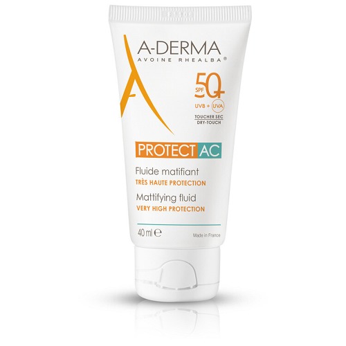 AKCE 1+1 A-DERMA Protect AC Zmatň. fluid SPF50+ 40ml