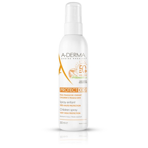 AKCE 1+1 A-DERMA Protect Sprej pro děti SPF50+ 200ml s.