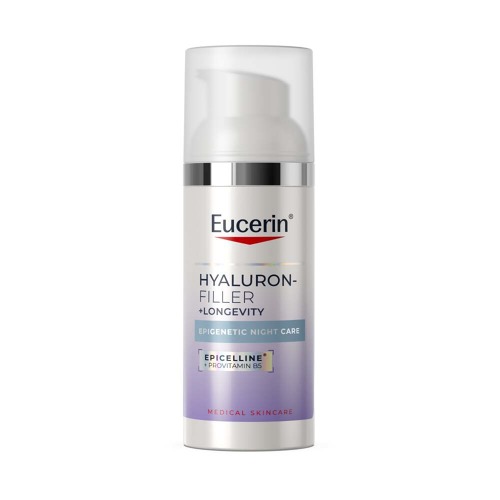 Eucerin Hyal-Fill+Longevity Epigenetic noční krém 50 ml