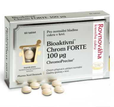 PHARMA NORD Bioaktivní Chrom Forte 100mq tbl.60