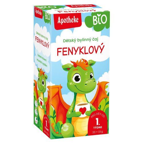 Apotheke Dětský čaj BIO fenyklový 20x1.5g
