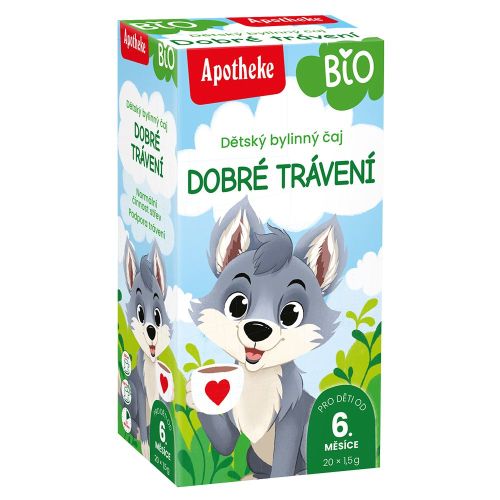 Apotheke Dětský čaj BIO dobré trávení 20x1.5g
