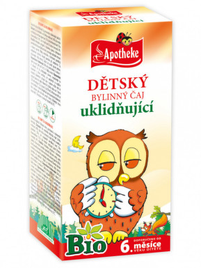 Apotheke Dětský čaj BIO uklidňující 20x1.5g