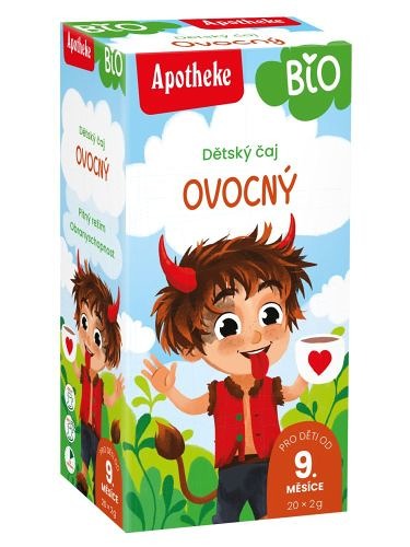 Apotheke Dětský čaj BIO ovocný 20x2g