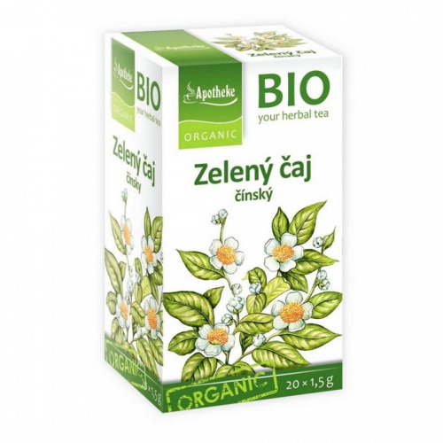Apotheke čaj BIO Zelený 20x1.5g