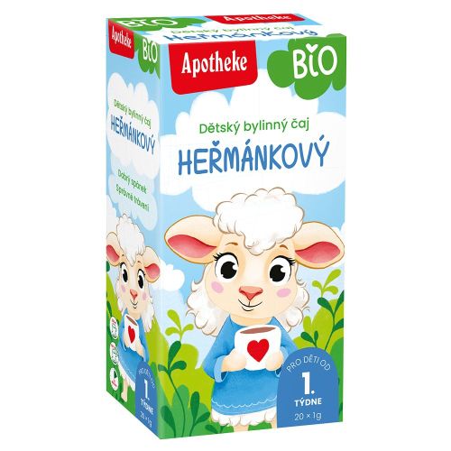 Apotheke čaj BIO Heřmánek dětský Ovečka 20x1g