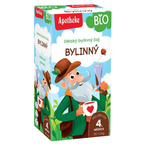 Apotheke Dětský čaj BIO bylinný 20x1.5g