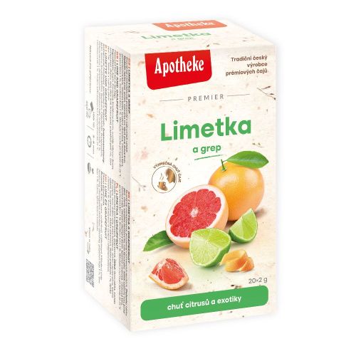Apotheke PREM Limetka a grep 20x2g