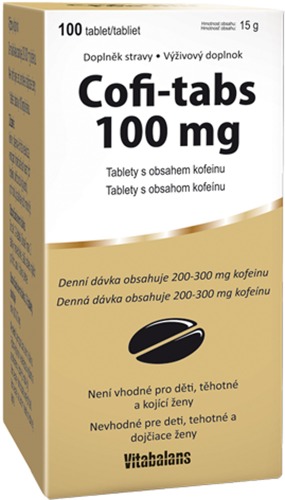 Coffi tabs tbl.100 Vitabalans Coffi tabs tbl.100 Vitabalans