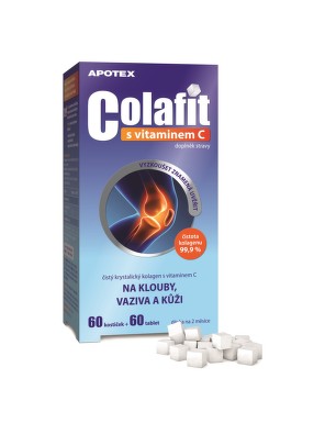 COLAFIT s Vitamínem C 60+60 kostek