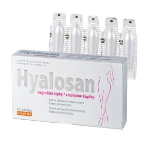 Dr.Muller Hyalosan vaginální čípky 10ks