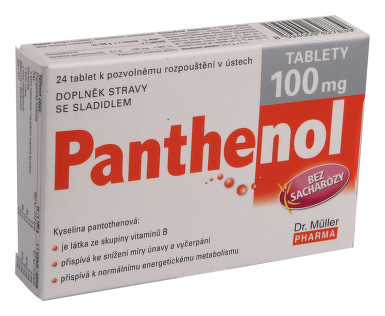 DR.MULLER Panthenol tablety 100mg tbl.24