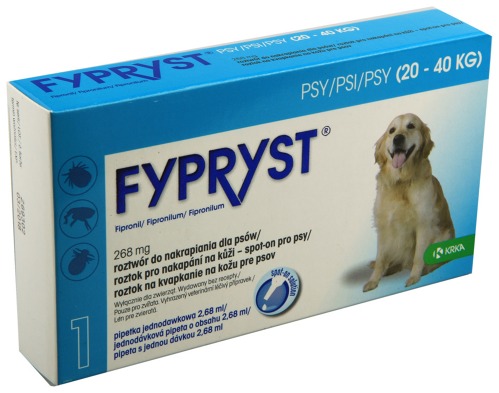 Fypryst Dogs L 1x2.68ml spot-on pro psy