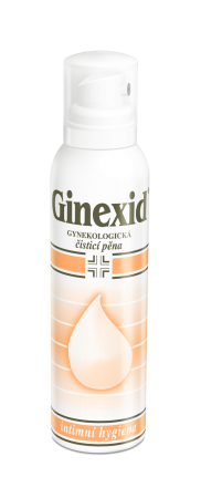 Ginexid gynekologická čistící pěna 150ml