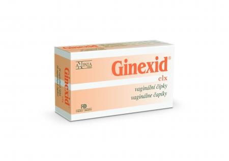 Ginexid vaginální čípky 10x2g Ginexid vaginální čípky 10x2g