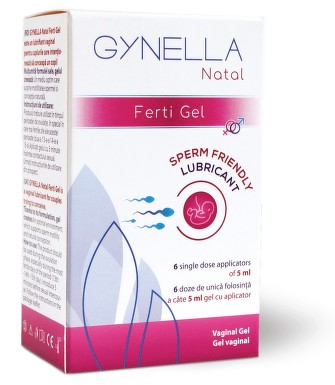 GYNELLA Natal Ferti Gel jednoraz. 6x5ml