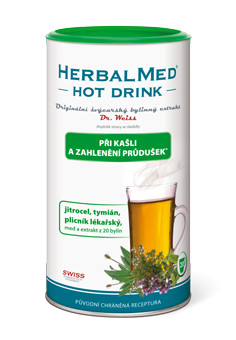 HerbalMed HotDrink Dr.W.kaš+průduš+vit.C