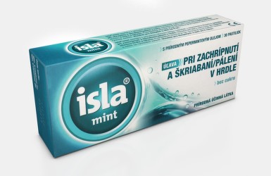 Isla-Mint tbl.30 bylinne pastilky Isla-Mint tbl.30 bylinne pastilky
