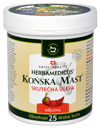 Koňská mast hřejivá 250ml Koňská mast hřejivá 250ml