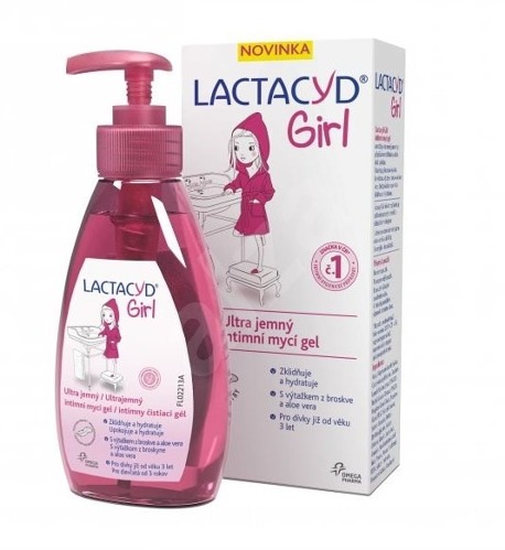 Lactacyd Girl ult.jemný int.myc.ge 200ml Lactacyd Girl ult.jemný int.myc.ge 200ml