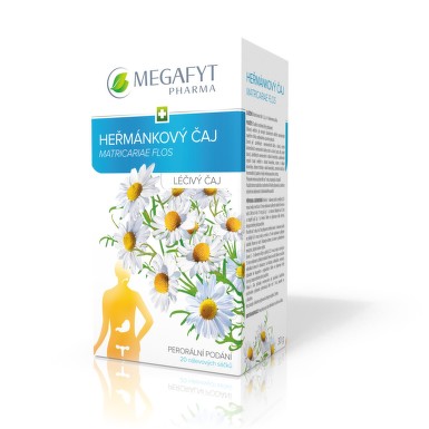 MEGA Bylinková lékárna Heřmánek 20x1g