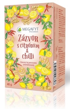 MEGA Ovocný zázv.s citr.a chil.2x20g