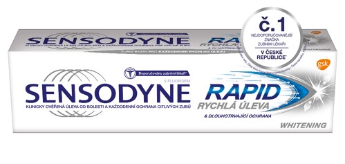Sensodyne Rapid Relief Whitening 75 ml