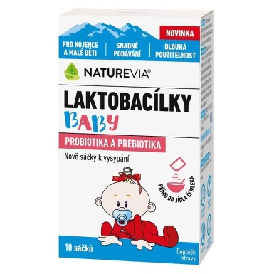 Swiss NatureVia Laktobacilky baby 10sáč.