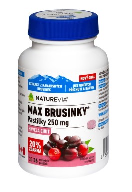 Swiss NatureVia Max brus.pastilky 30+6tb