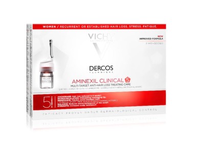VICHY DERCOS Aminexil Clinical 5 ženy 21x6ml