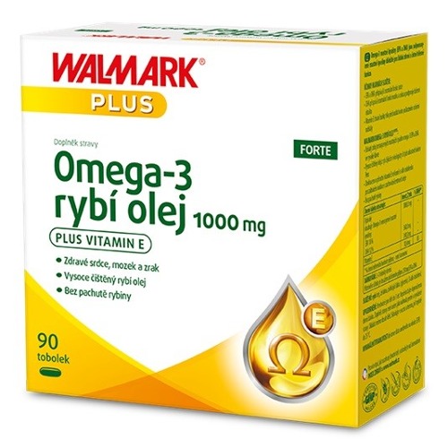 W Omega-3 rybi olej 1000mg tob.90