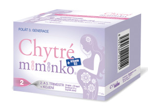 Chytré miminko metylfolát 2 DHA tbl.30+30