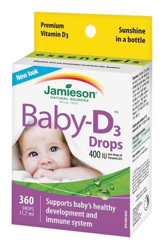 JAMIESON Baby-D3 Vit.D3 400 IU kapky11.7