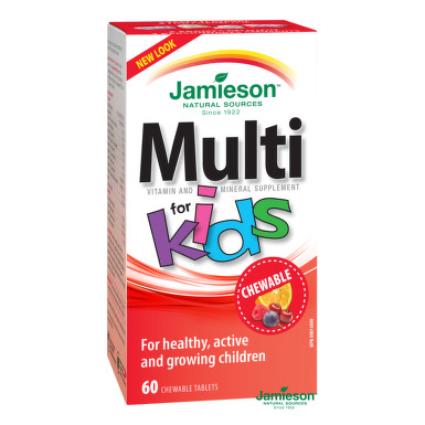 JAMIESON Kids Multivitamín cucací tbl.60