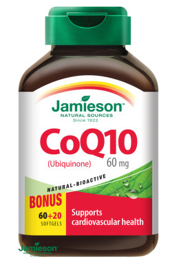 Jamieson Koenzym Q10 60 mg tbl.60+20